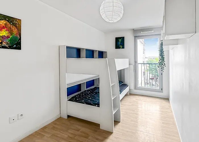 Balcon Prive, Parking Gratuit, Orly 5 Kms