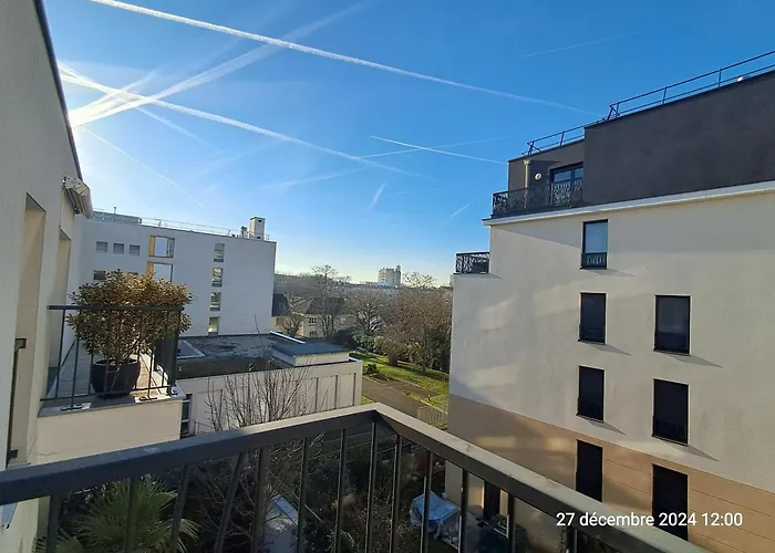 Balcon Prive, Parking Gratuit, Orly 5 Kms
